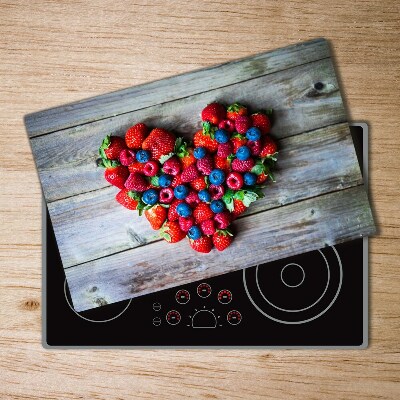 Chopping board Fruit heart