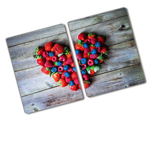 Chopping board Fruit heart