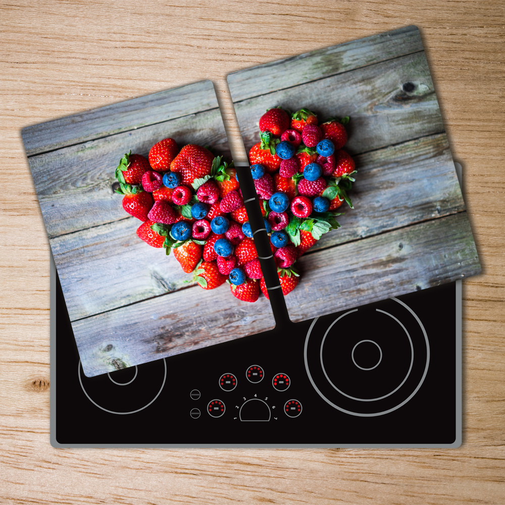 Chopping board Fruit heart