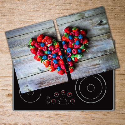 Chopping board Fruit heart