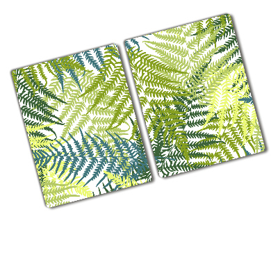 Chopping board Fern pattern