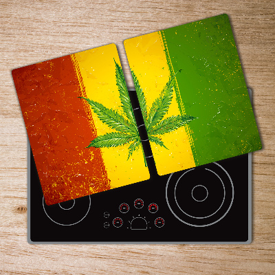 Glass chopping board Rast Flag Maps and Flags