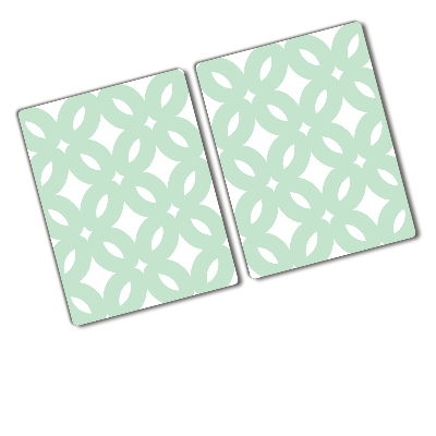 Chopping board Geometric background