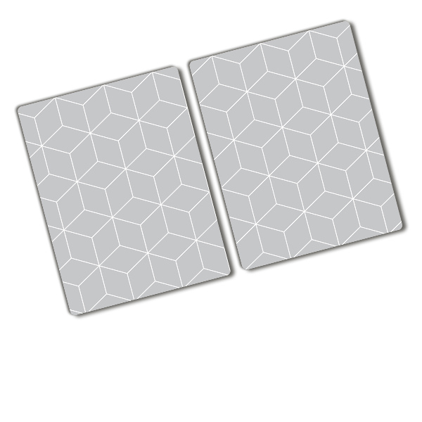 Chopping board Geometric background