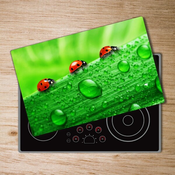 Worktop saver Ladybugs on the grass