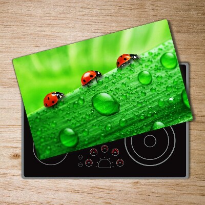 Worktop saver Ladybugs on the grass