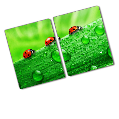 Worktop saver Ladybugs on the grass