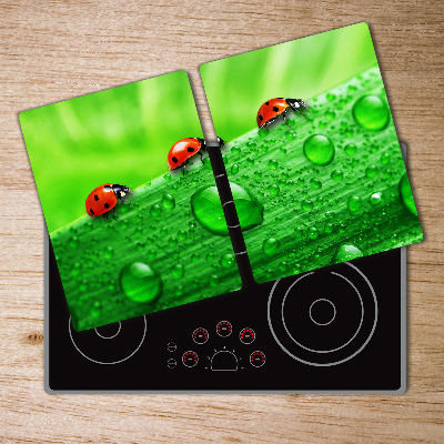 Worktop saver Ladybugs on the grass