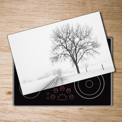 Chopping board Winter tree