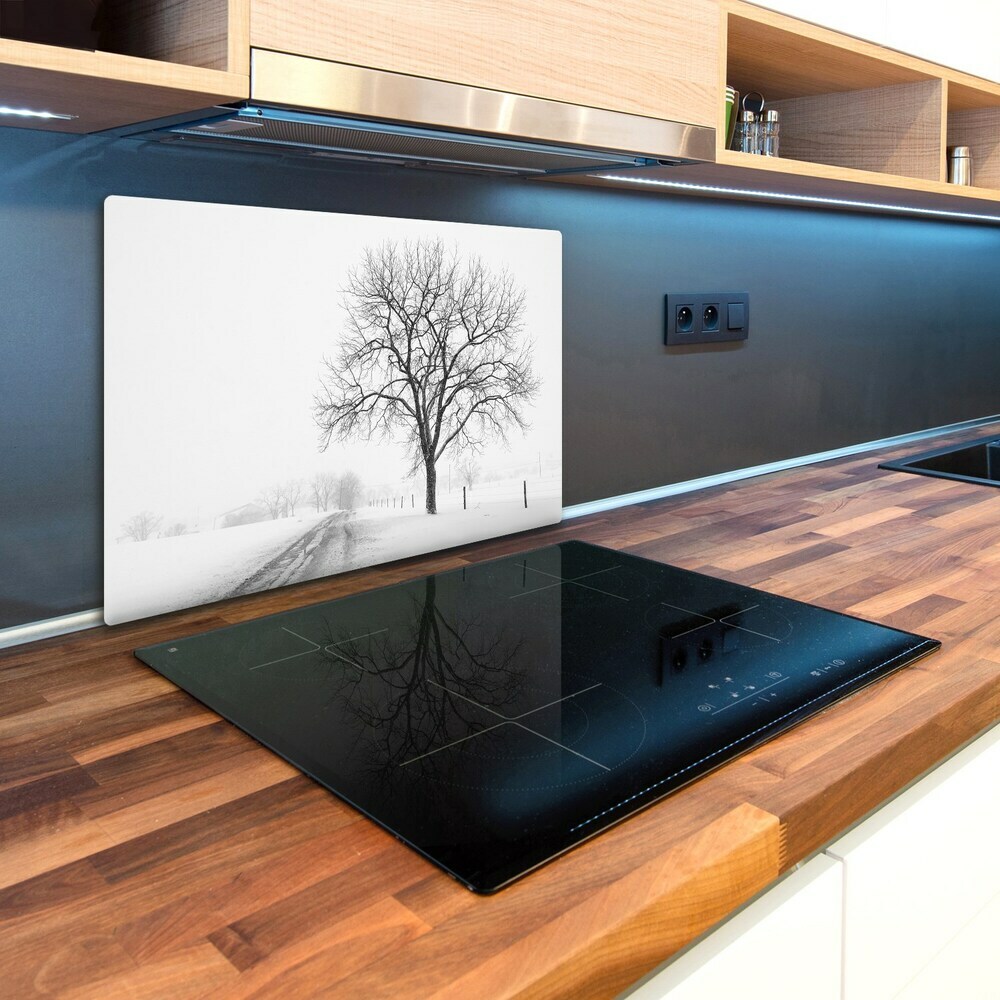 Chopping board Winter tree