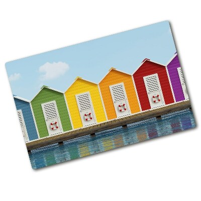 Chopping board Beach cabins