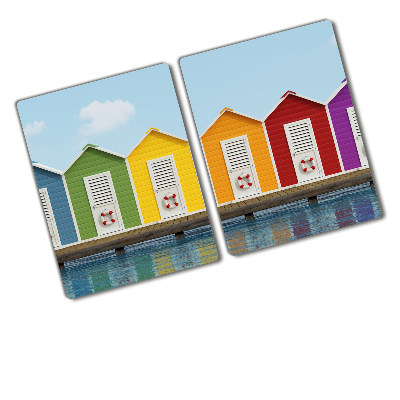 Chopping board Beach cabins