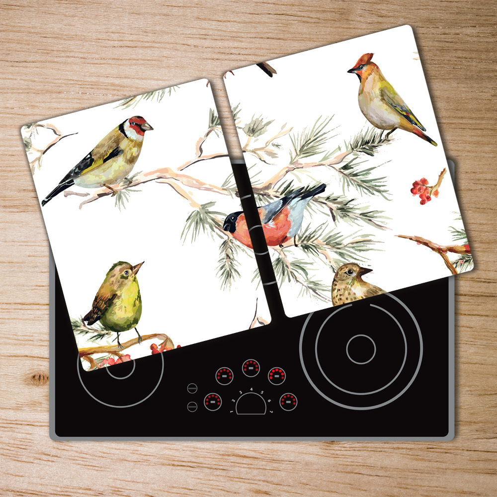 Chopping board Forest birds