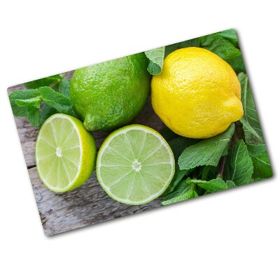 Cutting board Lime and lemon