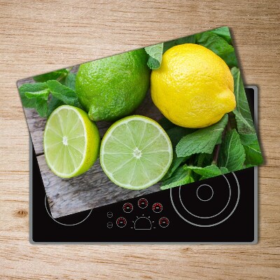 Cutting board Lime and lemon