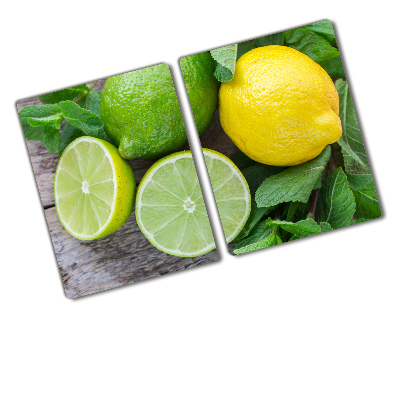 Cutting board Lime and lemon