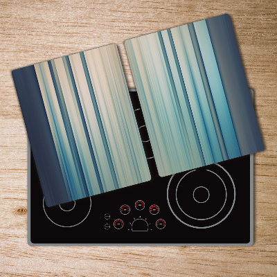 Cutting board Blue stripes