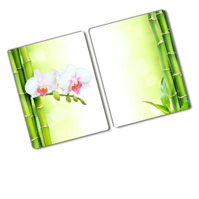 Chopping board Orchid and bamboo