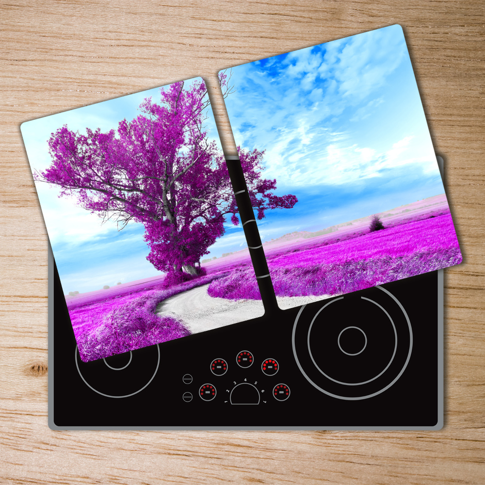 Chopping board Tree and path