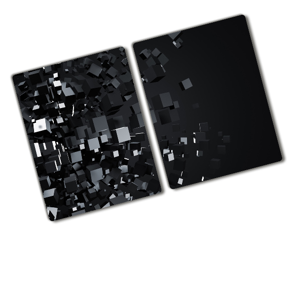 Glass chopping board 3D abstraction