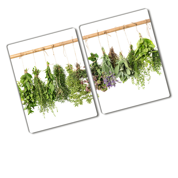 Cutting board Herbs on a string