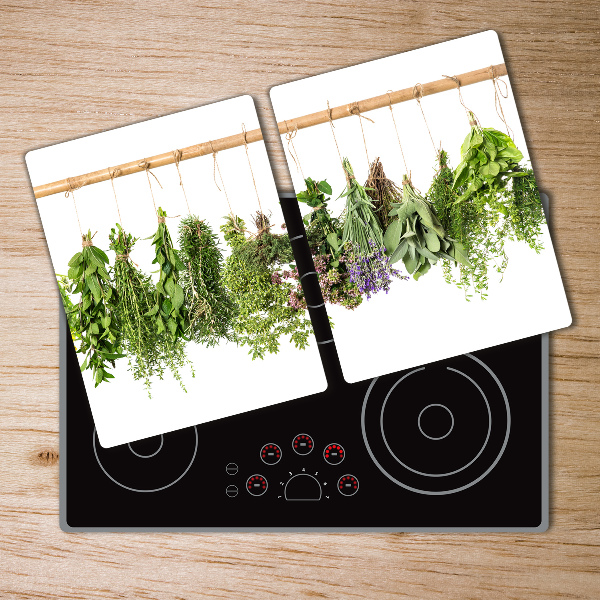 Cutting board Herbs on a string