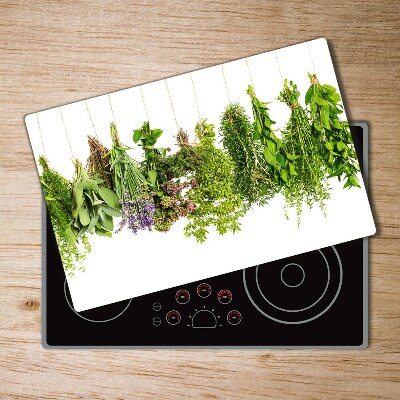 Cutting board Herbs on a string