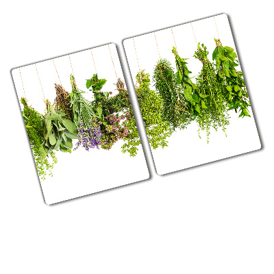 Cutting board Herbs on a string