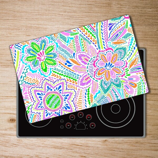 Cutting board Floral pattern