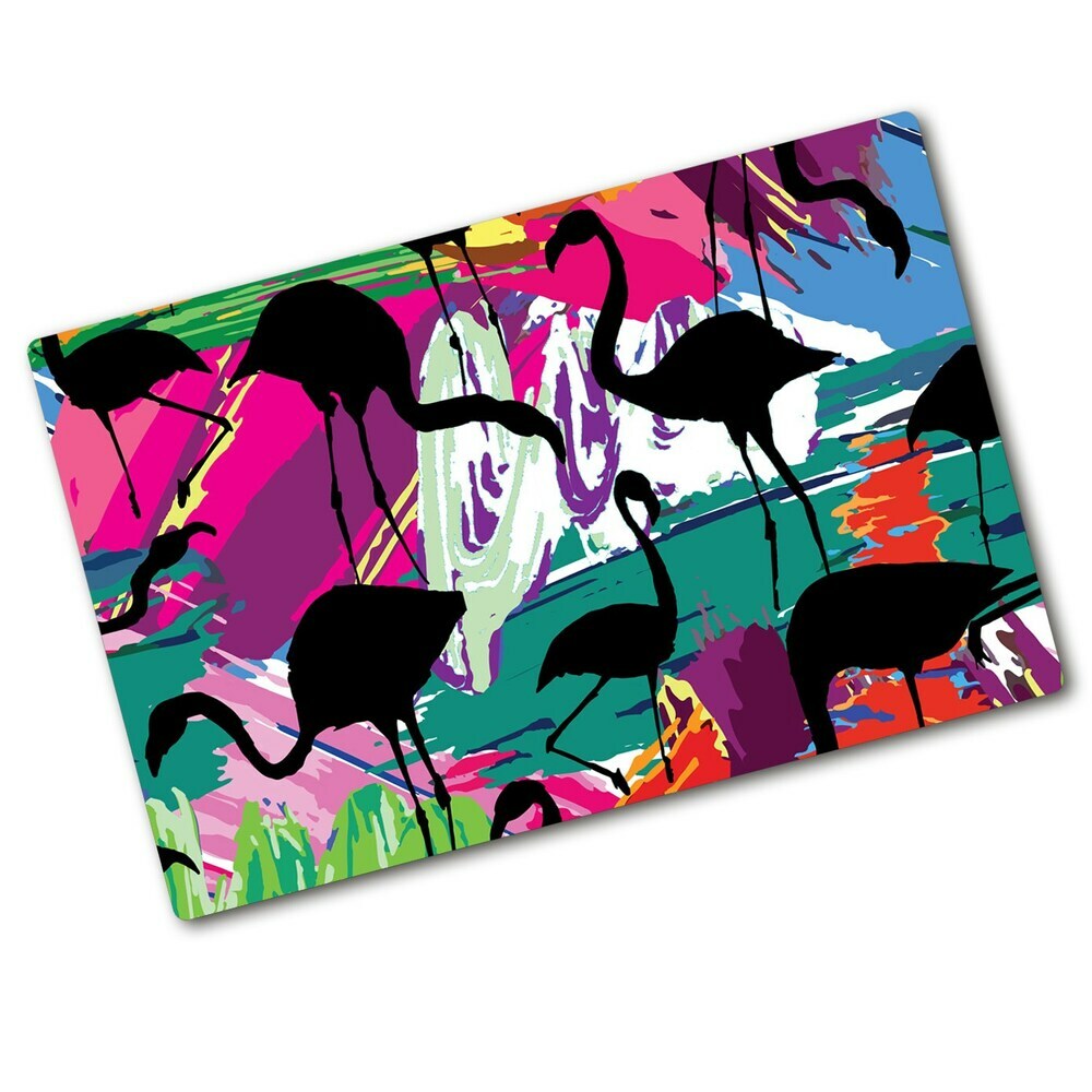 Cutting board Flamingos