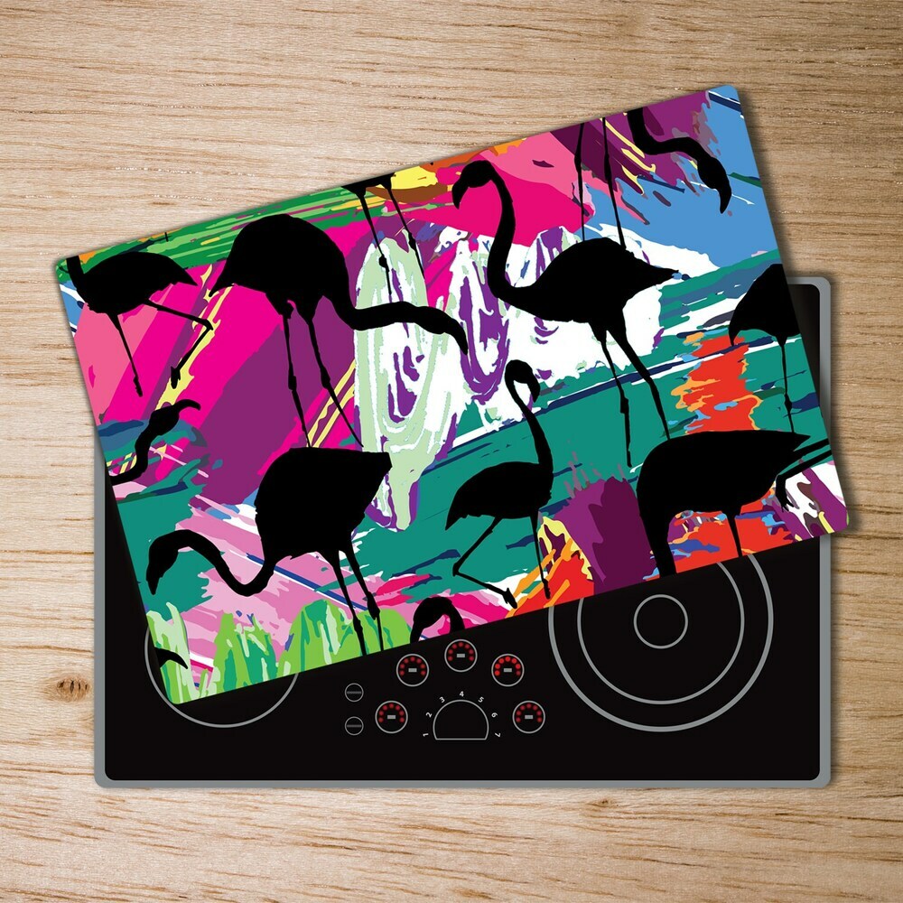 Cutting board Flamingos