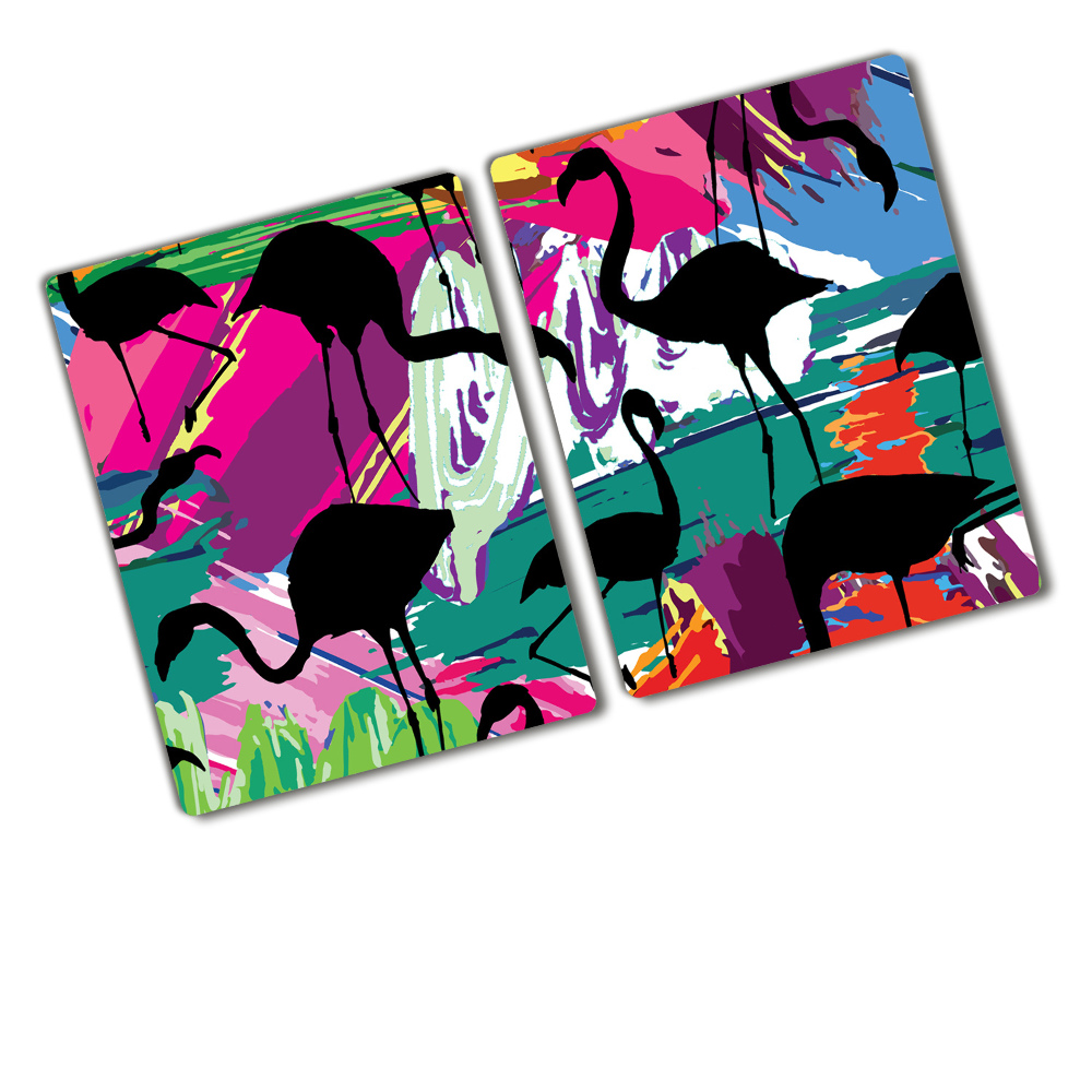 Cutting board Flamingos