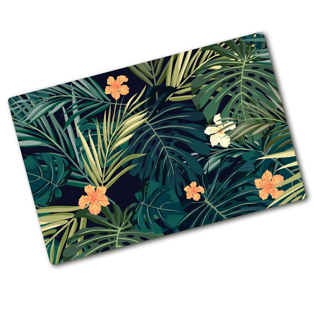 Chopping board Tropical leaves