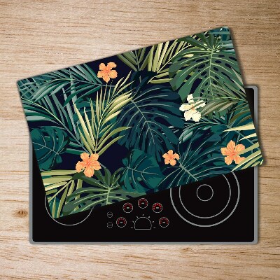 Chopping board Tropical leaves