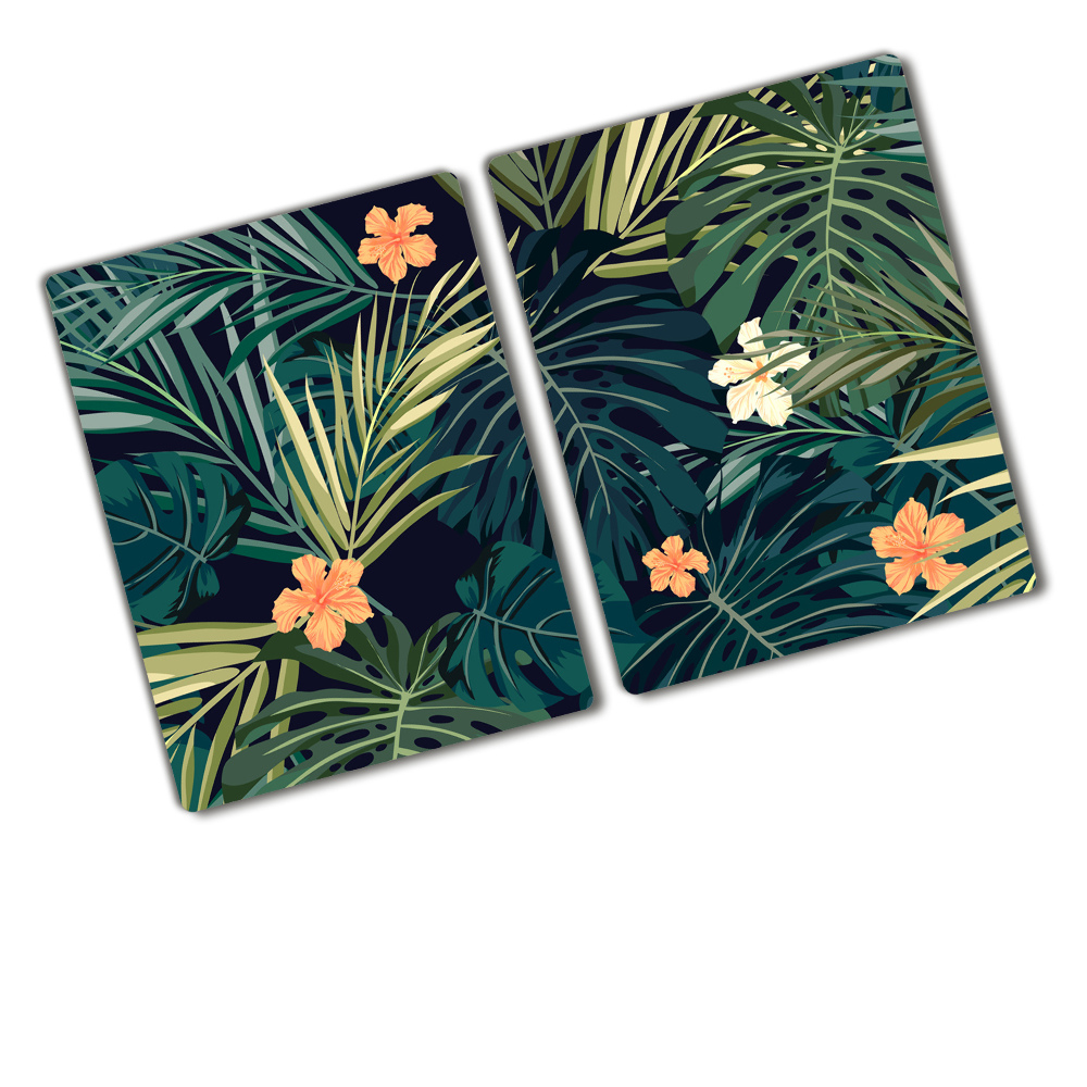 Chopping board Tropical leaves