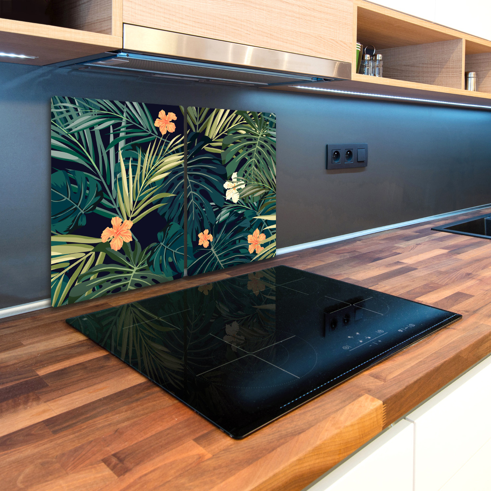 Chopping board Tropical leaves