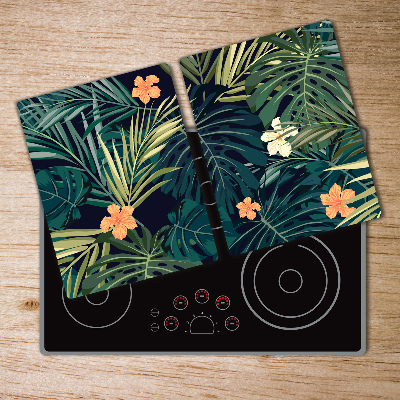 Chopping board Tropical leaves