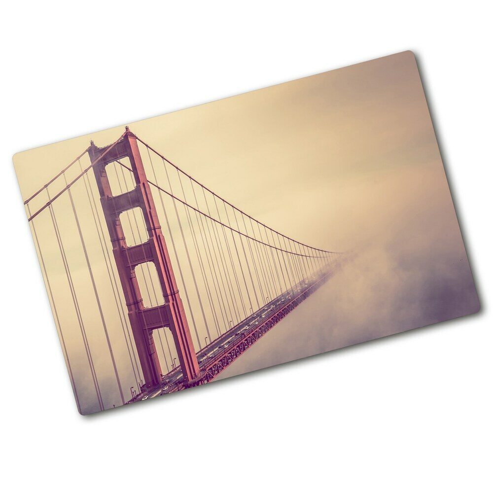 Cutting board San Francisco bridge