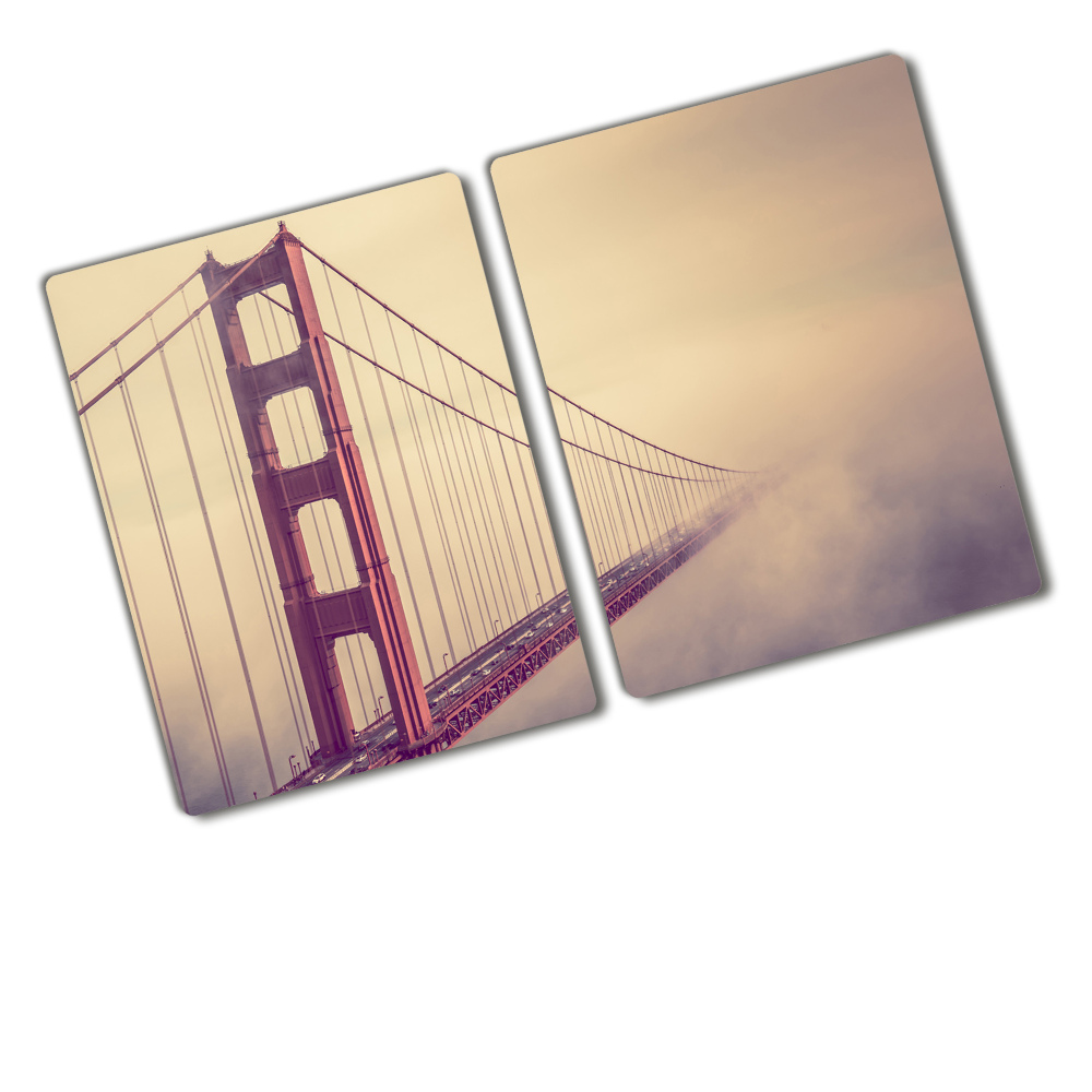 Cutting board San Francisco bridge