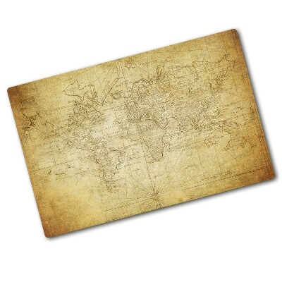 Chopping board Old map of the world