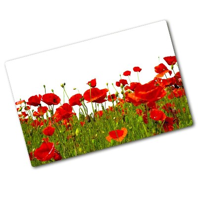 Chopping board Field poppies