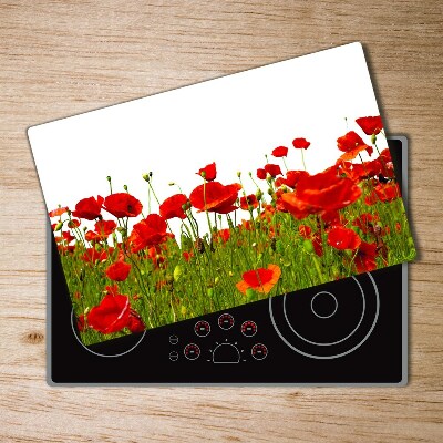 Chopping board Field poppies