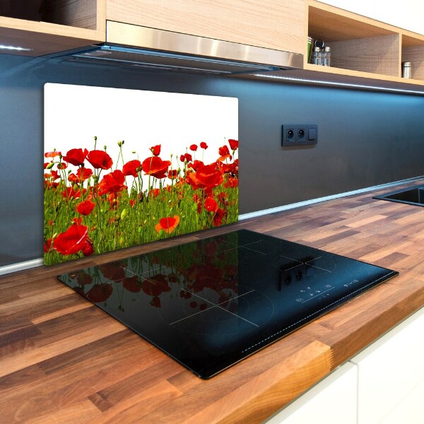 Chopping board Field poppies