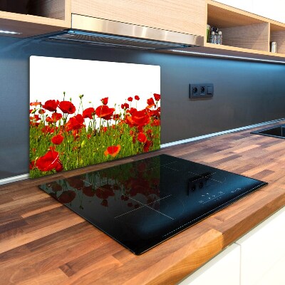 Chopping board Field poppies