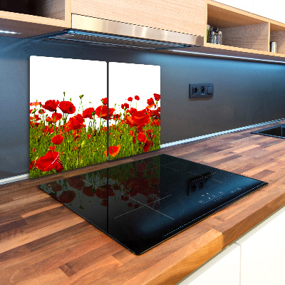 Chopping board Field poppies