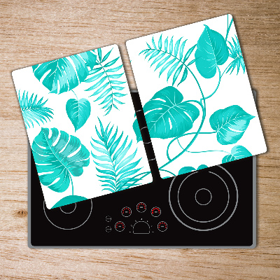 Chopping board Tropical leaves