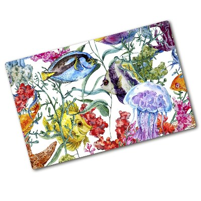 Cutting board Coral reef