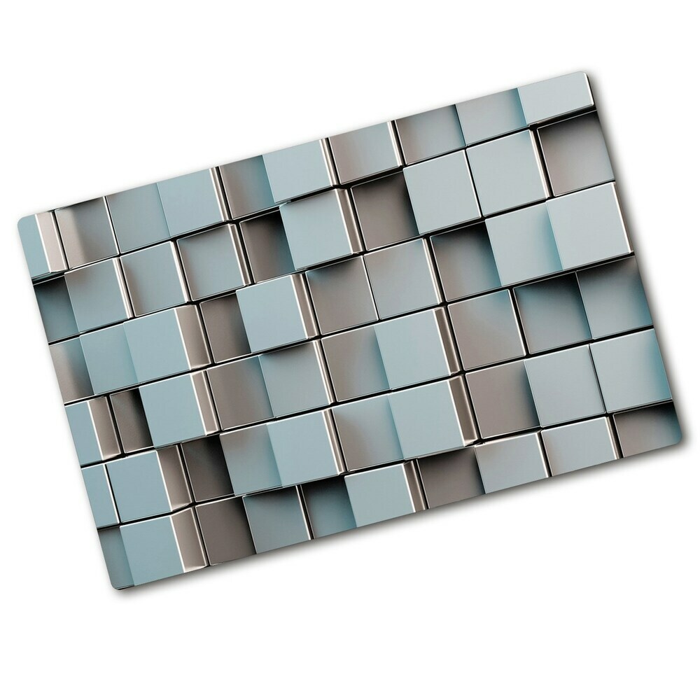 Chopping board glass Cube wall