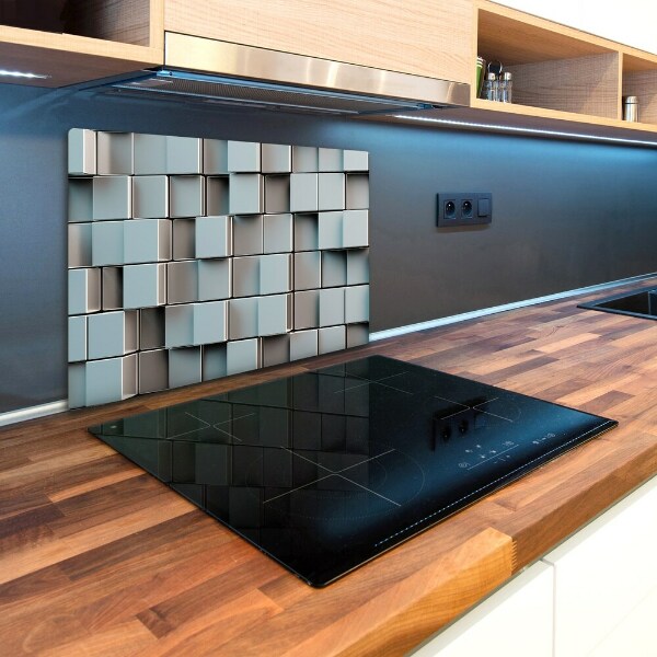 Chopping board glass Cube wall