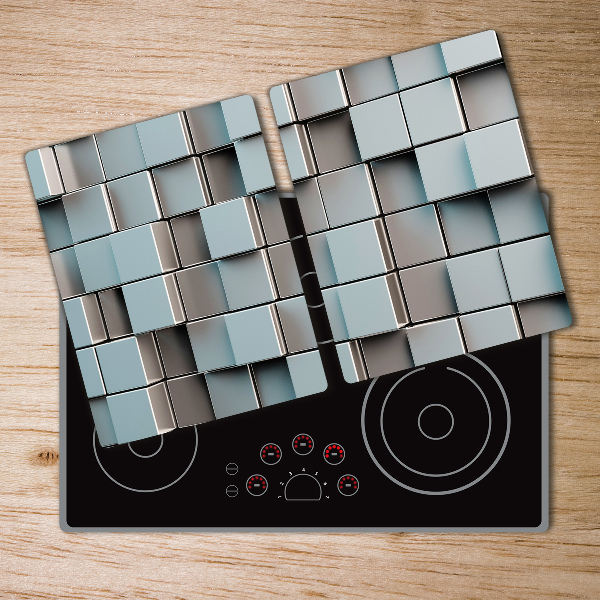 Chopping board glass Cube wall